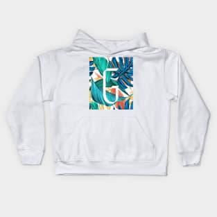 Tropical Alphabet “G” Kids Hoodie